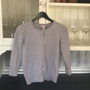 Grey cardigan